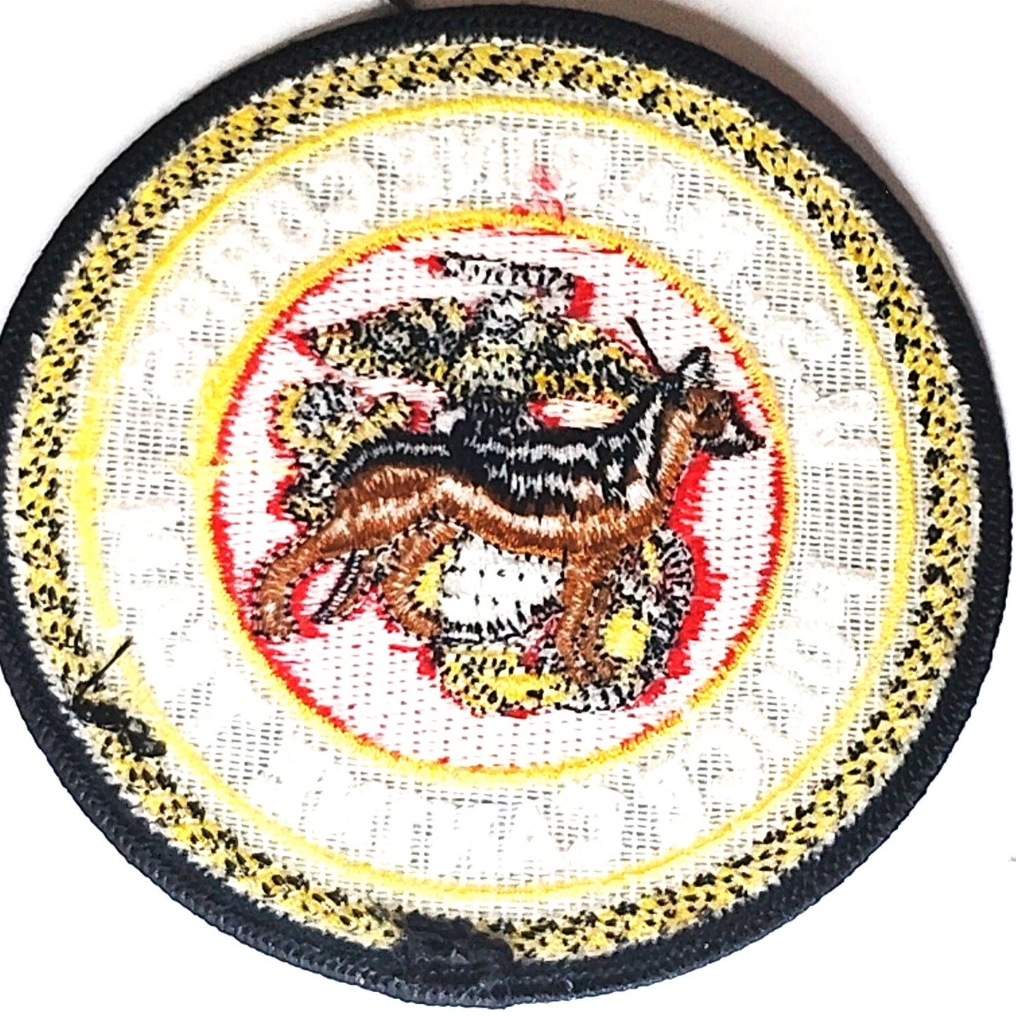 USMC Police Canine Team Patch 3‑1/2" Round Novelty Patch