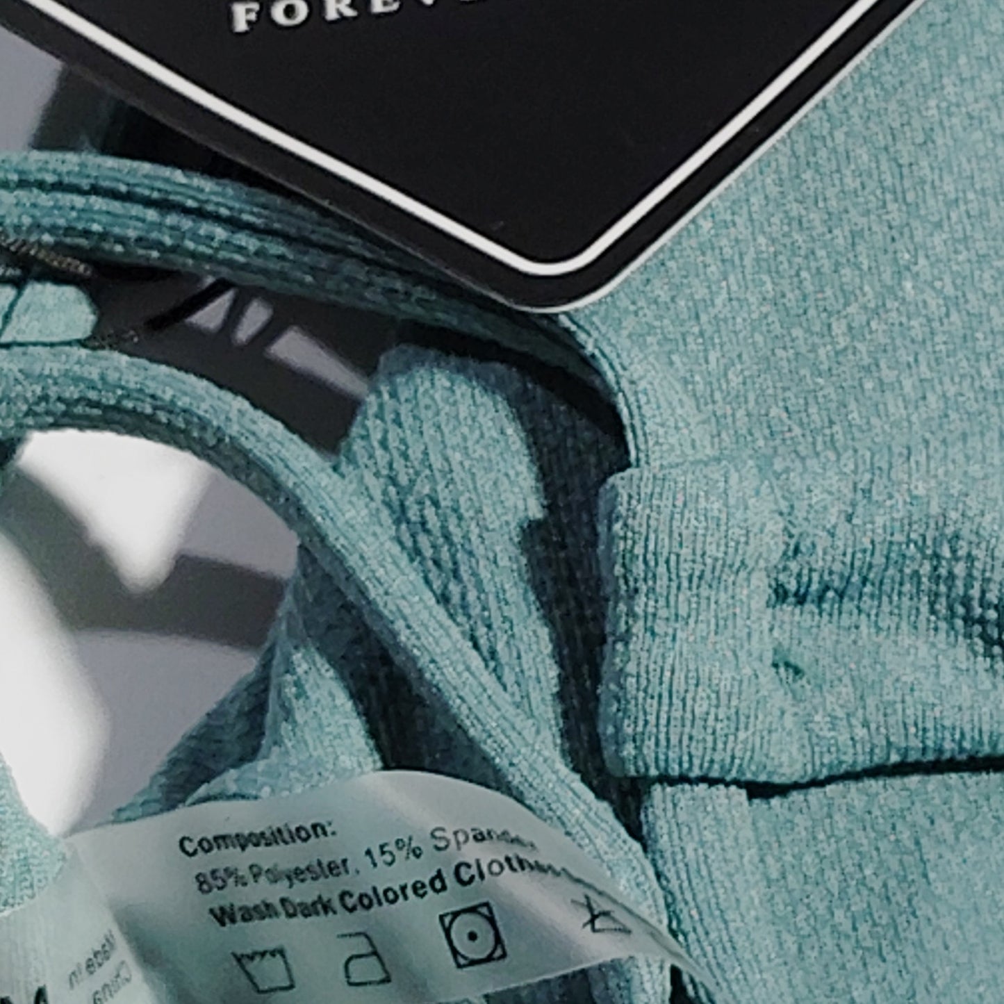 ZAFUL Women’s Crisscross Wrap Bikini Top – Seafoam Green – Medium (US 6) – NWT