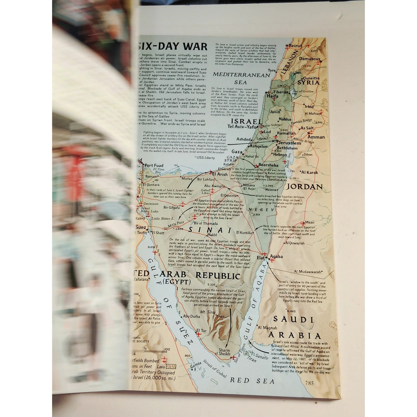 National Geographic Magazine December 1967 | Mars, Chesapeake Bay & Holy Land