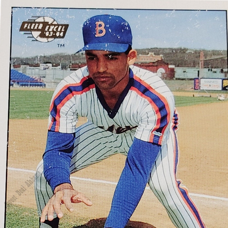 Quilivio Veras, Binghamton Mets, No. 239, 93-94 Fleer Excel Minor Leagues