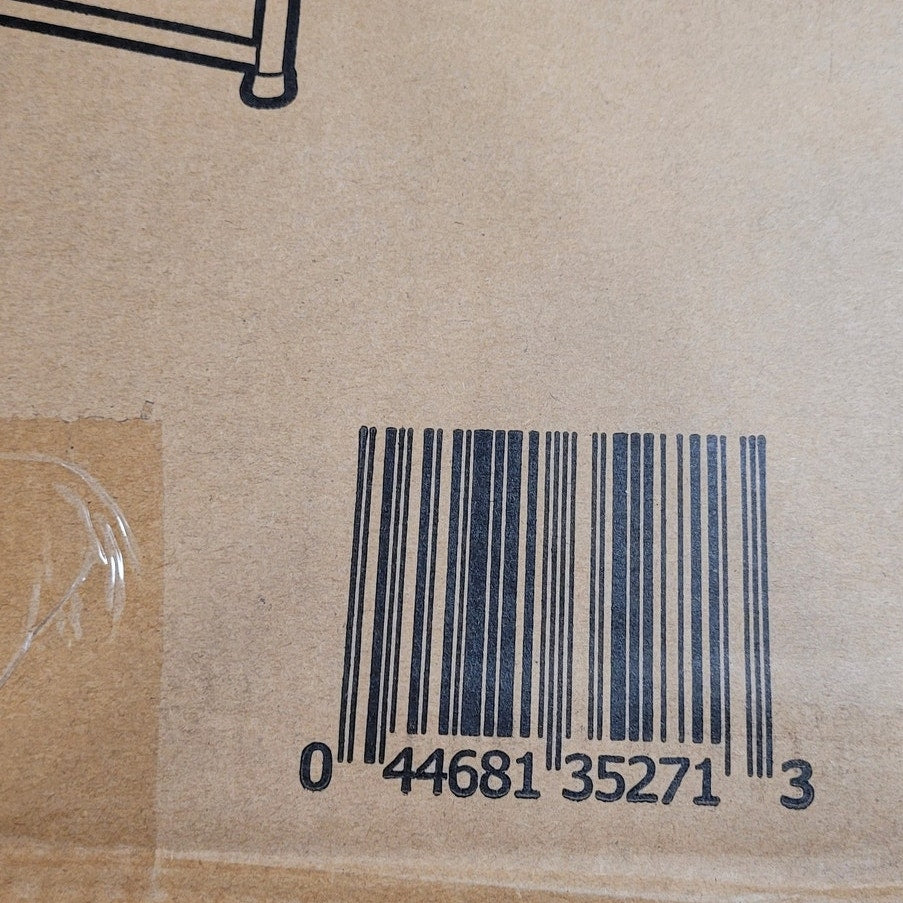 COSCO 4 ft. Fold-in-Half Portable Indoor/Outdoor Utility Table, Gray