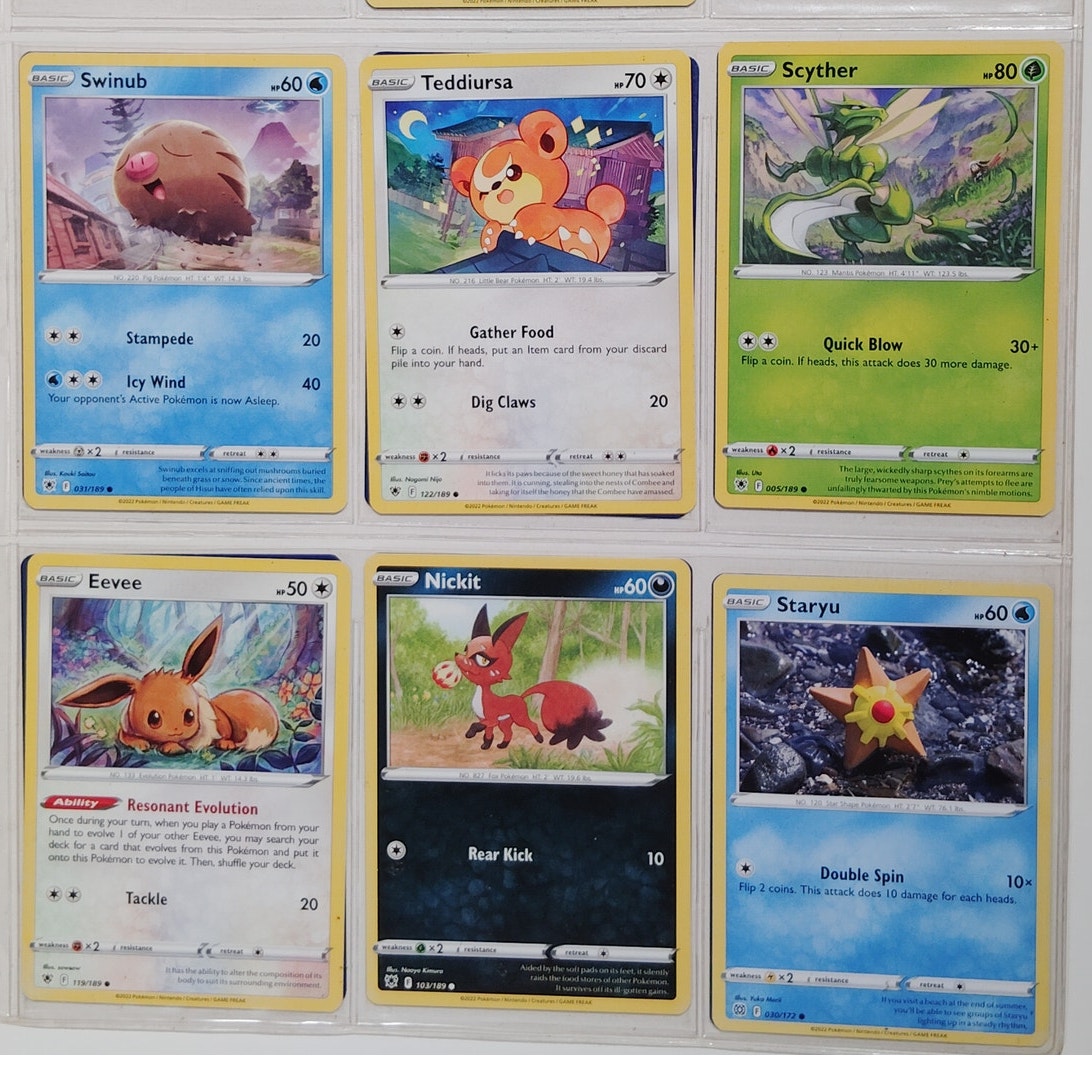 18 Random Pokémon Cards Pictured, Actual Photos Provided