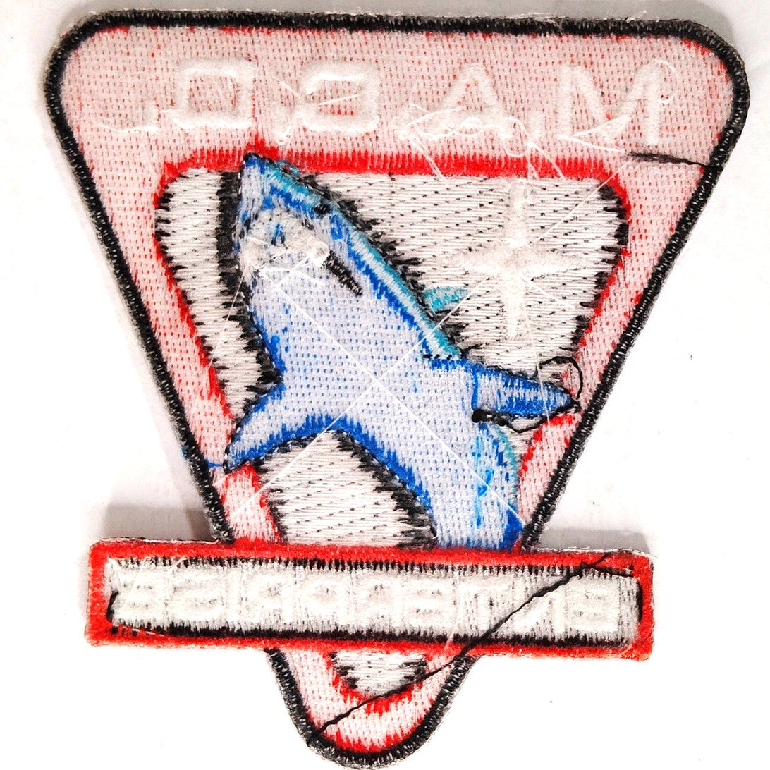 Star Trek Enterprise MACO Shark Patch 3‑5/8" × 3‑3/8" Sew‑On