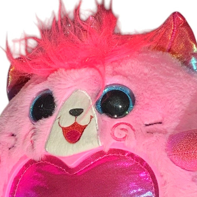 Zuru 10"D Rainbocorn Unicorn Cat Rainbow Surprise, Pink with Fairy Wings, EUC