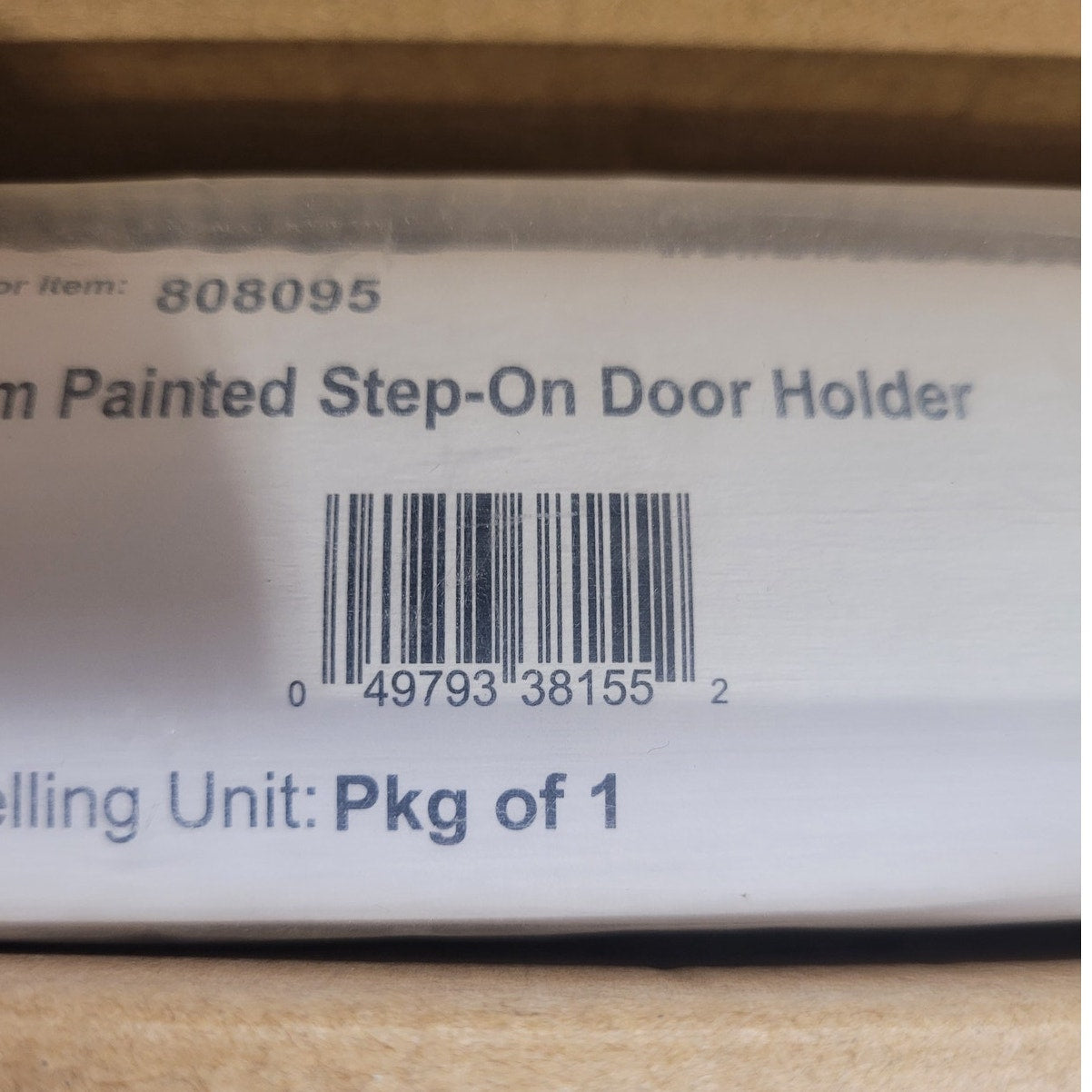 Die Cast Zinc Step-on Door Holder FS-13066 808095
