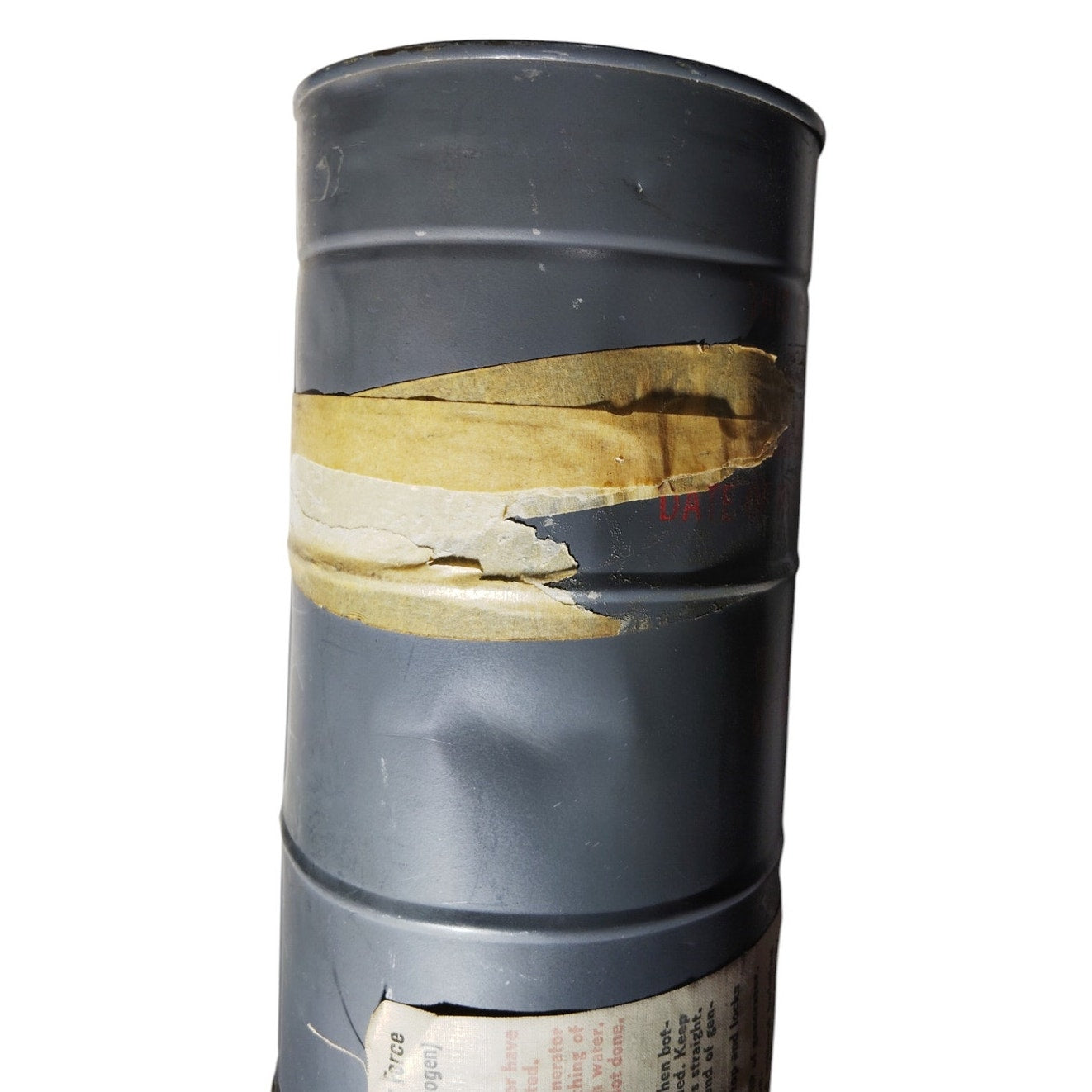USN M-315-B Hydrogen Generator Kit – Sealed Cartridge w/ Key – Dec 1964 – Balloon Inflation Unit