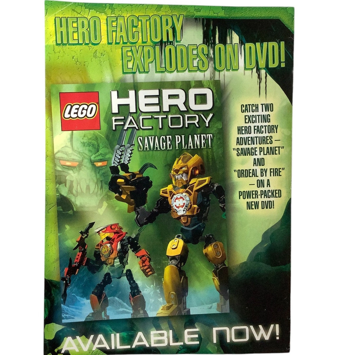 Hero Factory #7, Lego, November 2011, DC Comics, NM 9.4