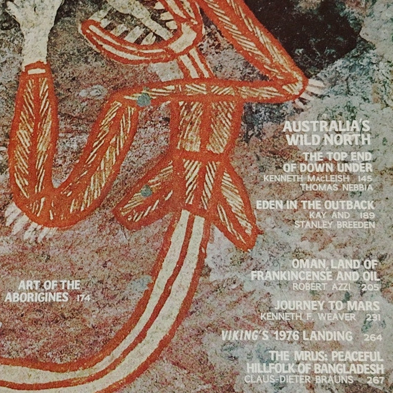 National Geographic Magazine – February 1973, Australia’s Top End, Mars, Oman