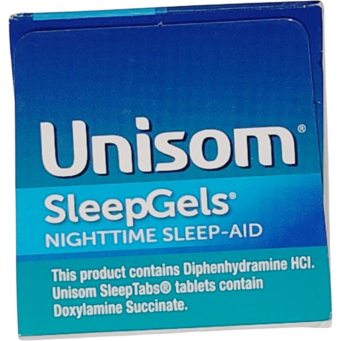 Unisom SleepGels – Diphenhydramine 50mg – 32 Softgels – Exp. 08/2026