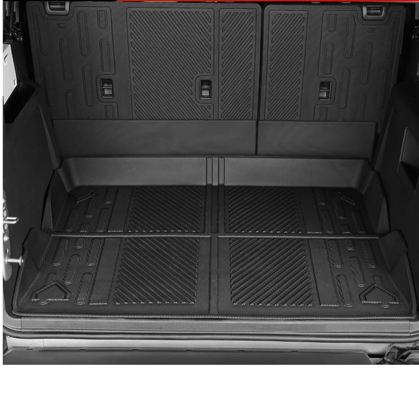 Seat Back Cover & Cargo Liner for Ford Bronco 4-Door All-Weather TPE (2021–2025)
