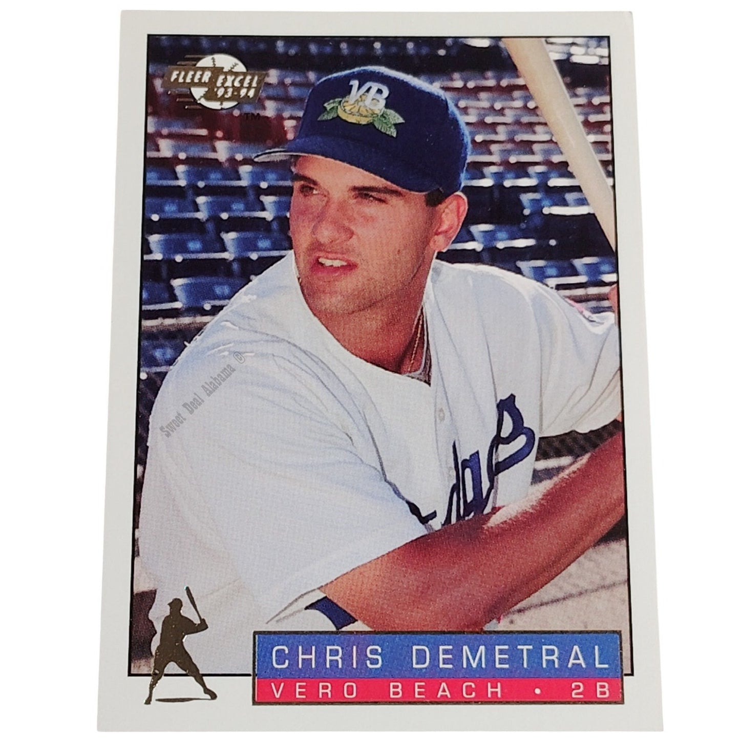 Chris Demetral, Vero Beach Dodgers, No. 212, 93-94 Fleer Excel Minor Leagues