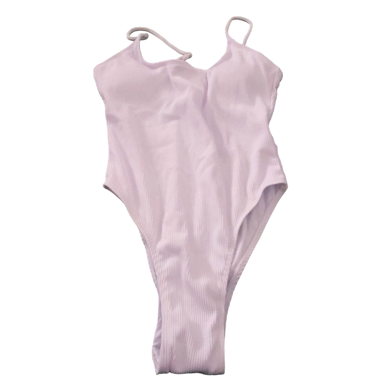 Zando One Piece 2024 Ribbed Sexy Bathing Suit Tummy Control Swimsuit, M