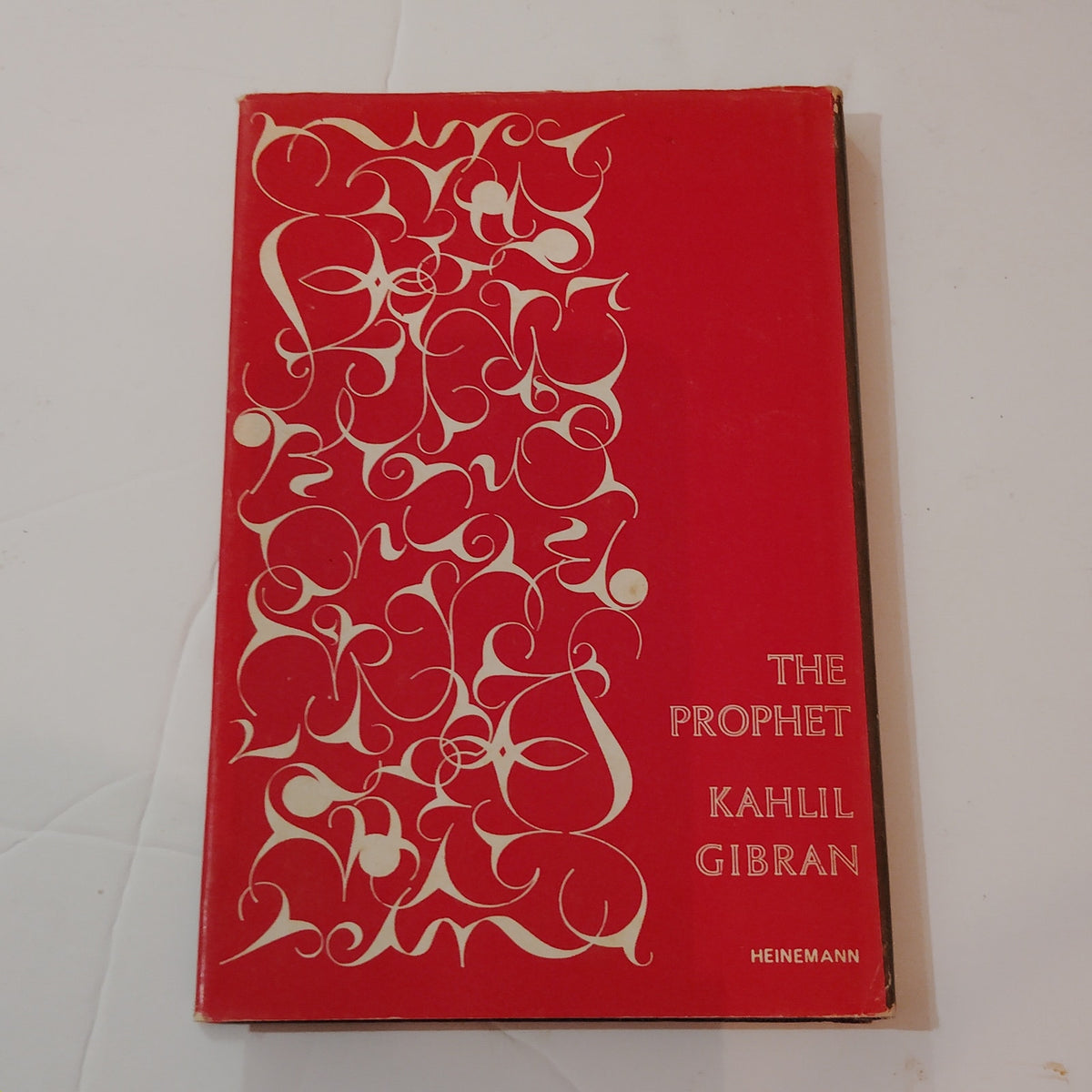The Prophet Kahlil Gibran 1970 Heinemann Hardcover w/ Dust Jacket Estate Library