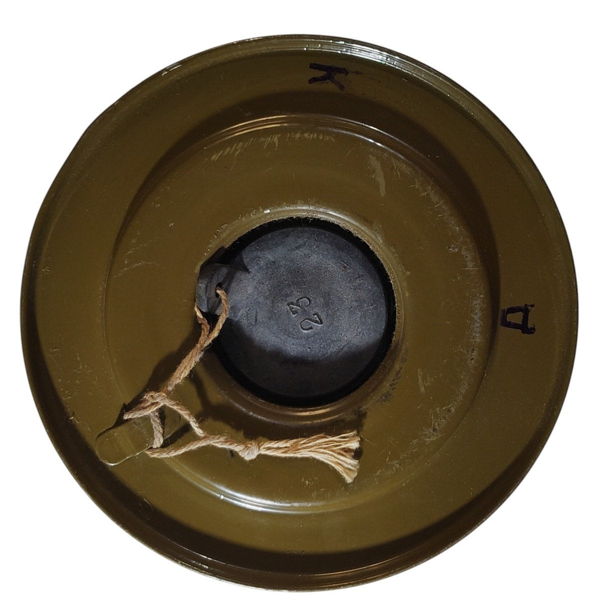 Soviet EO-16-IV-78-10 B435 Gas Mask Filter – 4¼" x 7", 1960s+ (No Lid)