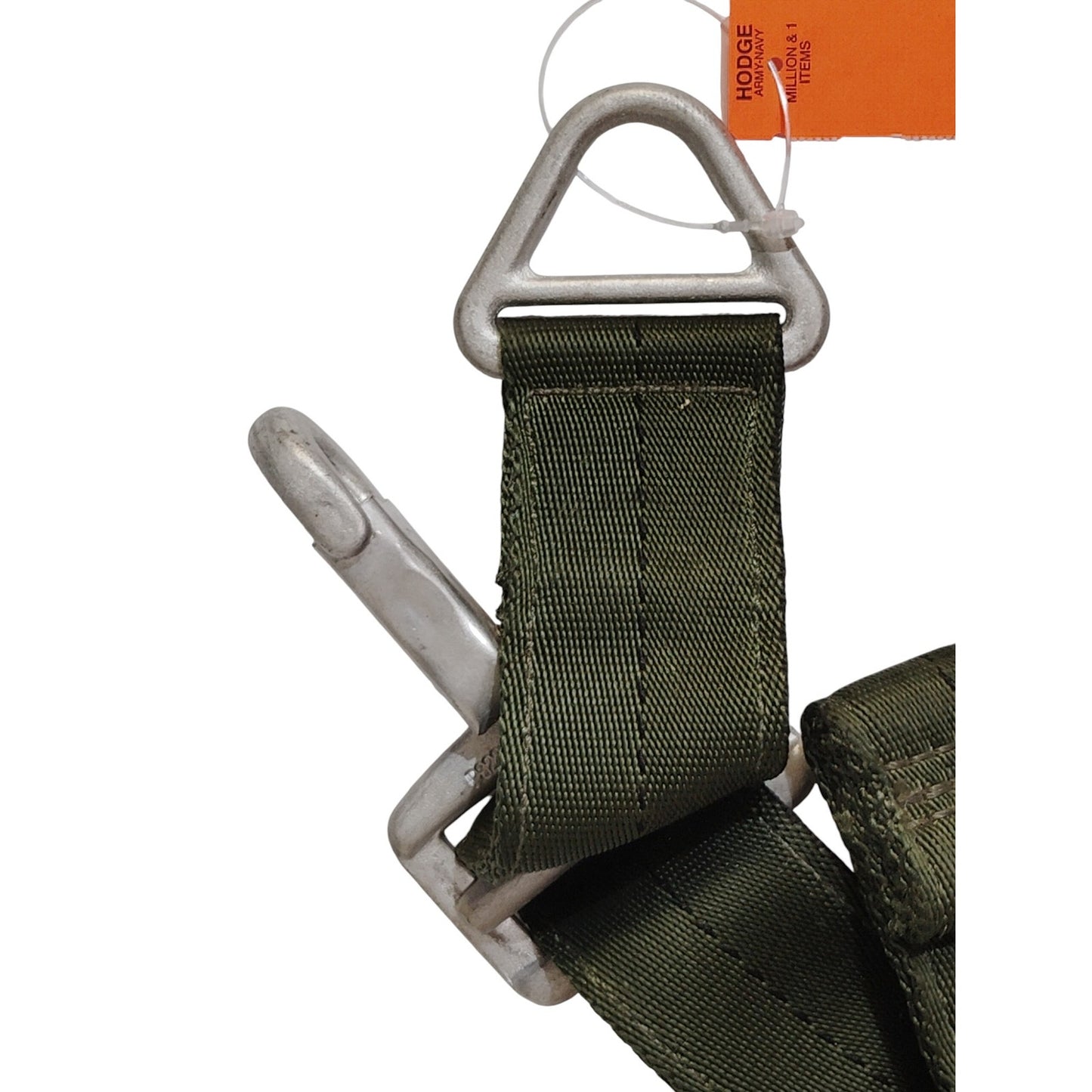 12" Parachute/Cargo Strap w/ PS22043-1 B-12 Hook ODG 1-5/8" Wide Rated 2500 lbs