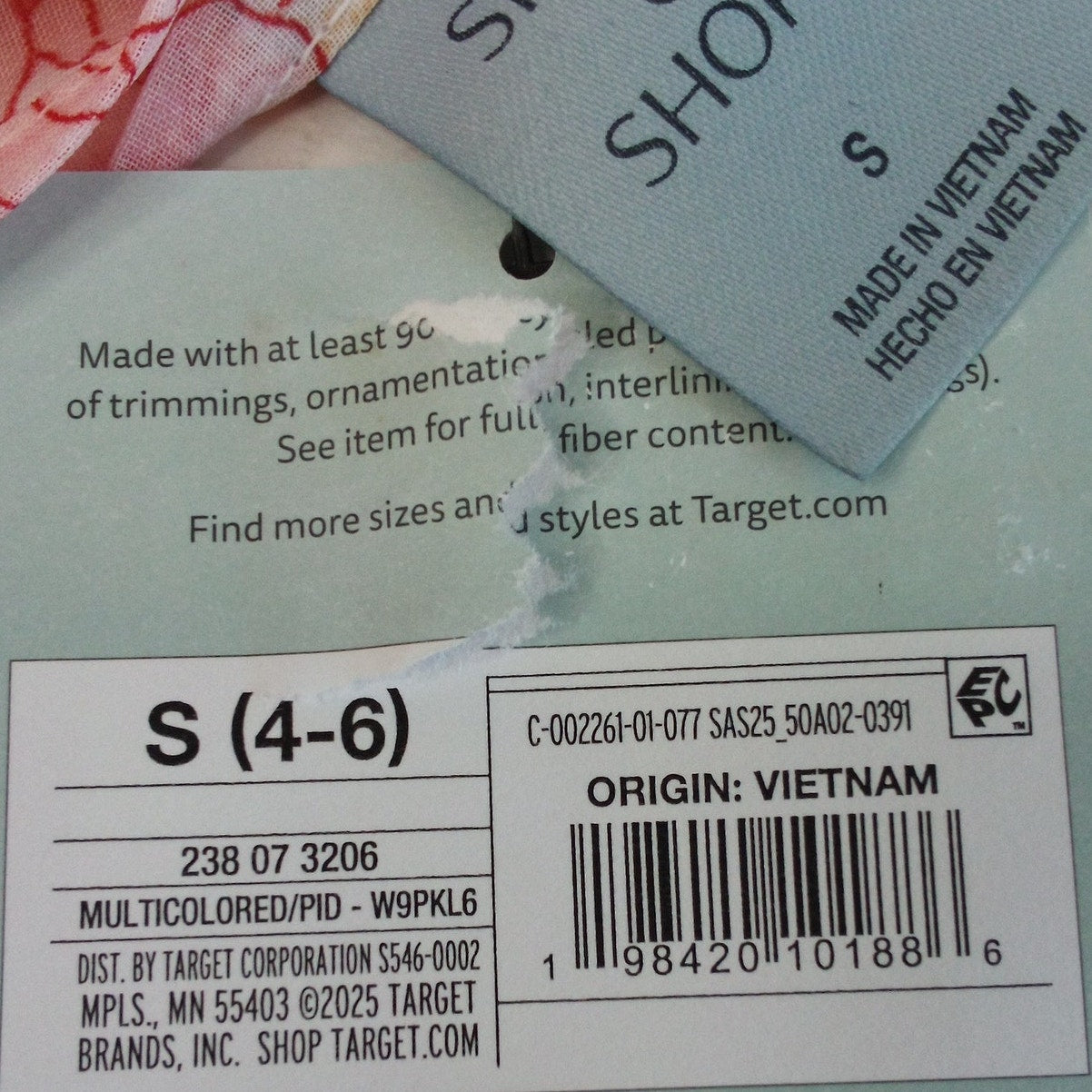Shade & Shore Floral Print Chiffon Sarong Cover‑Up Pink S (4-6)