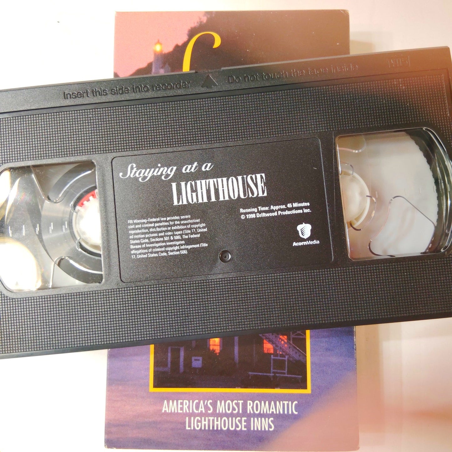 Staying at a Lighthouse VHS 1998 America’s Most Romantic Lighthouse Inns