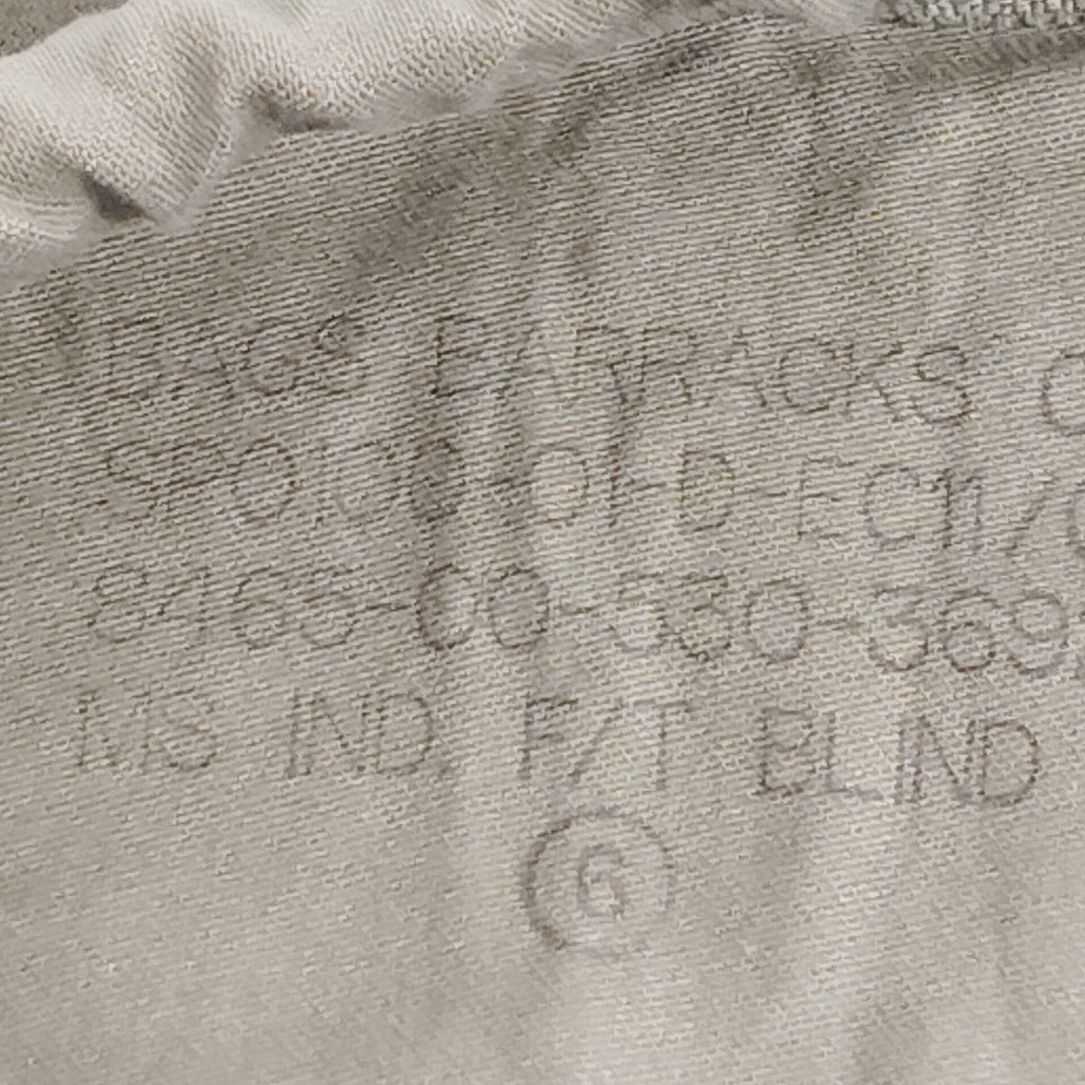 Vintage 2001 CG-483 Barracks Bag – NSN 8465-00-530-3692, MS Ind. for the Blind