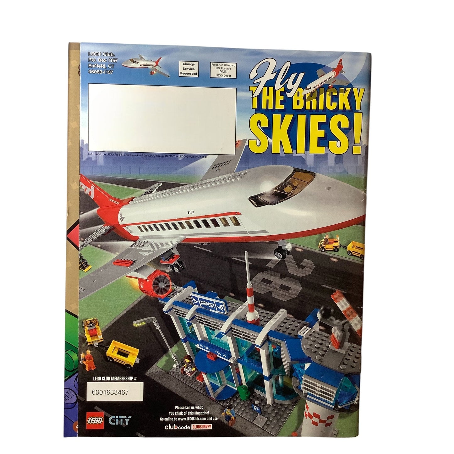 5 x Back Issues Lego Club Magazines, 5 issues from 2010-2015 Pictured
