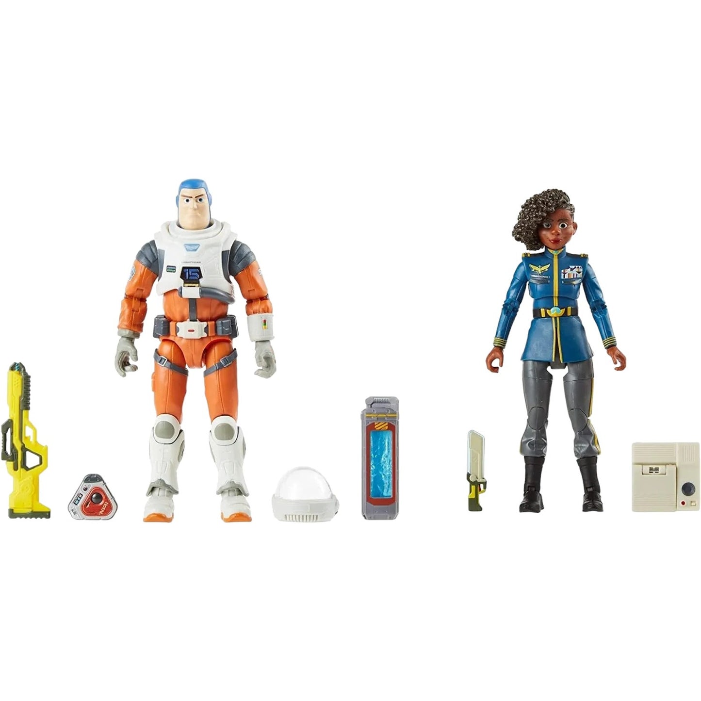 Disney / Pixar Alpha Class Alisha Hawthorne & Buzz Lightyear Action Figures