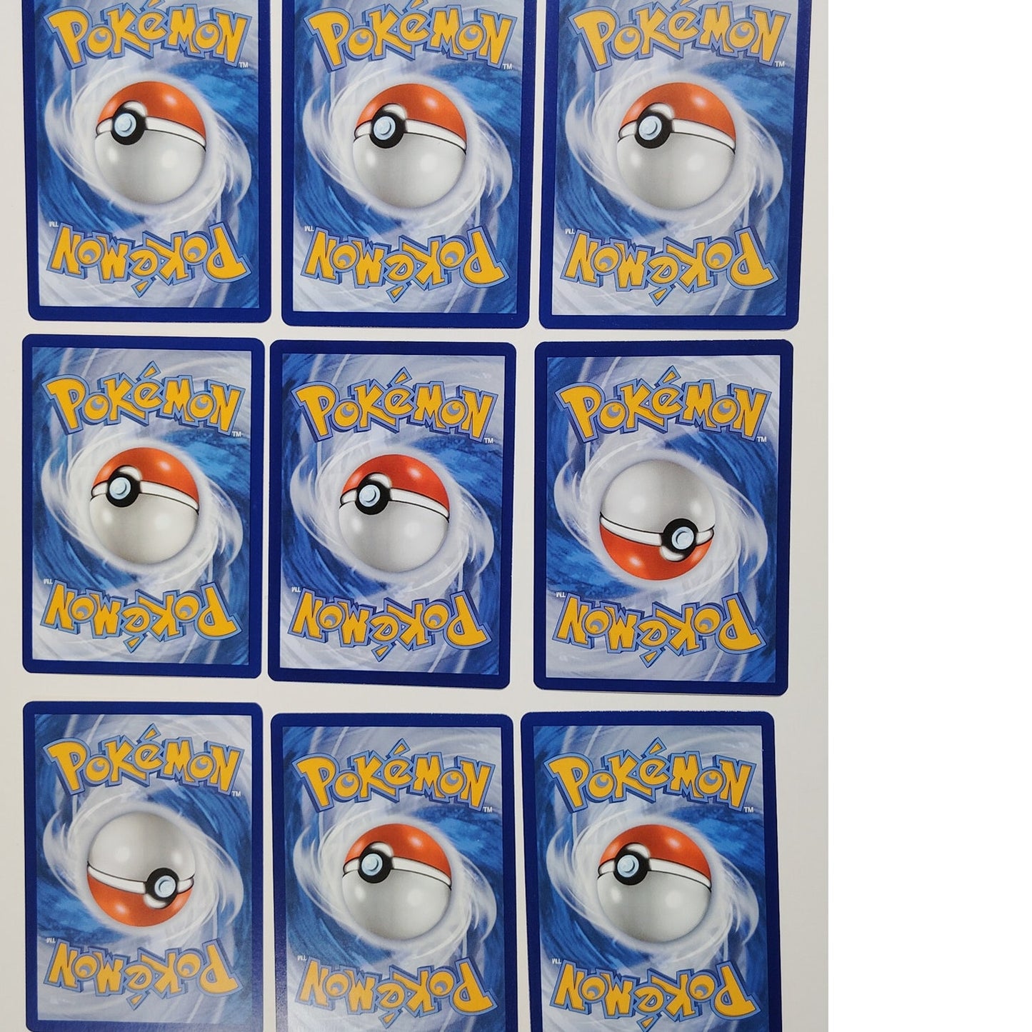 18 Random Pokémon Cards Pictured, Actual Photos Provided