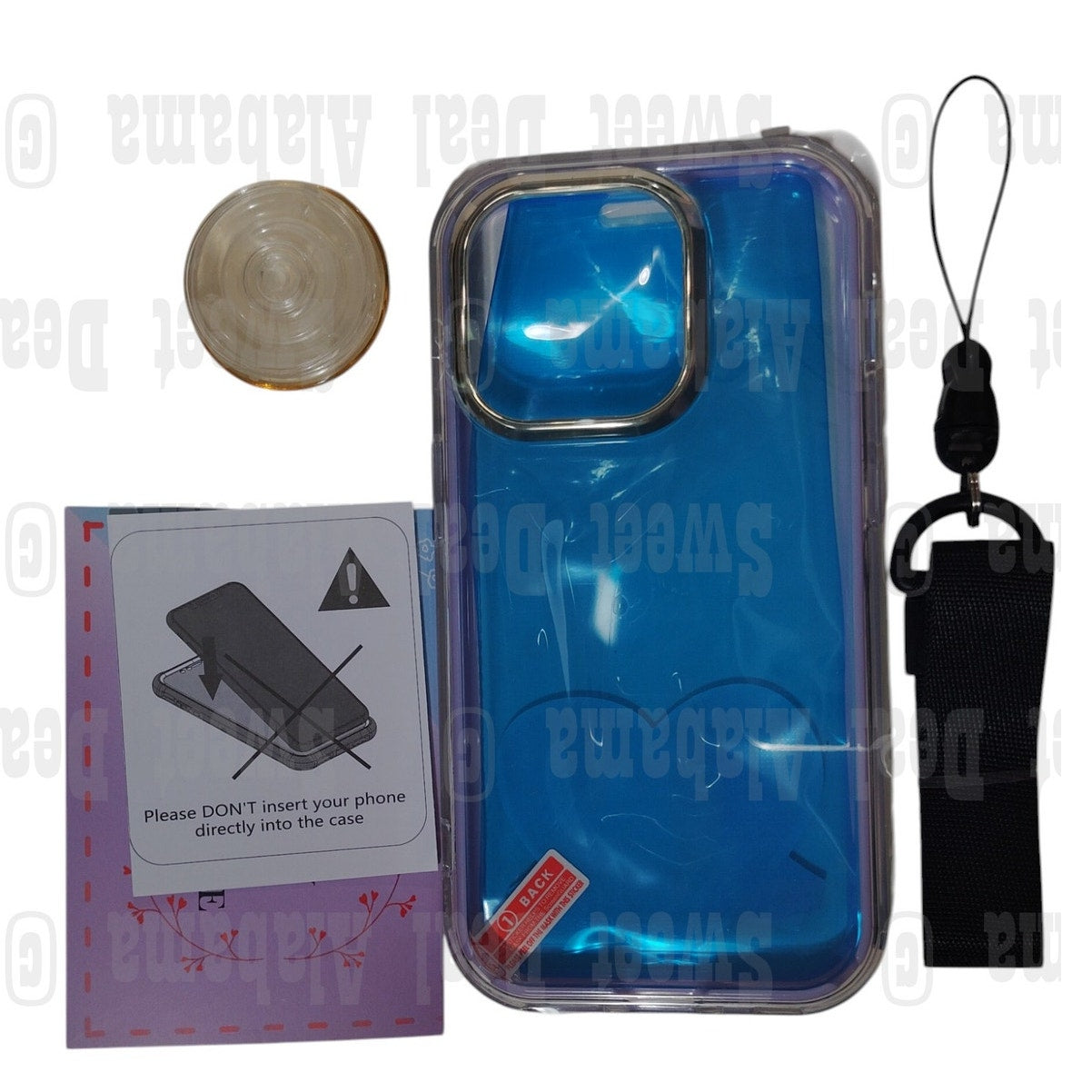 For iPhone 14 Pro (6.1" 2022 Release) Case, Featuring Clear Case, Hearts Design
