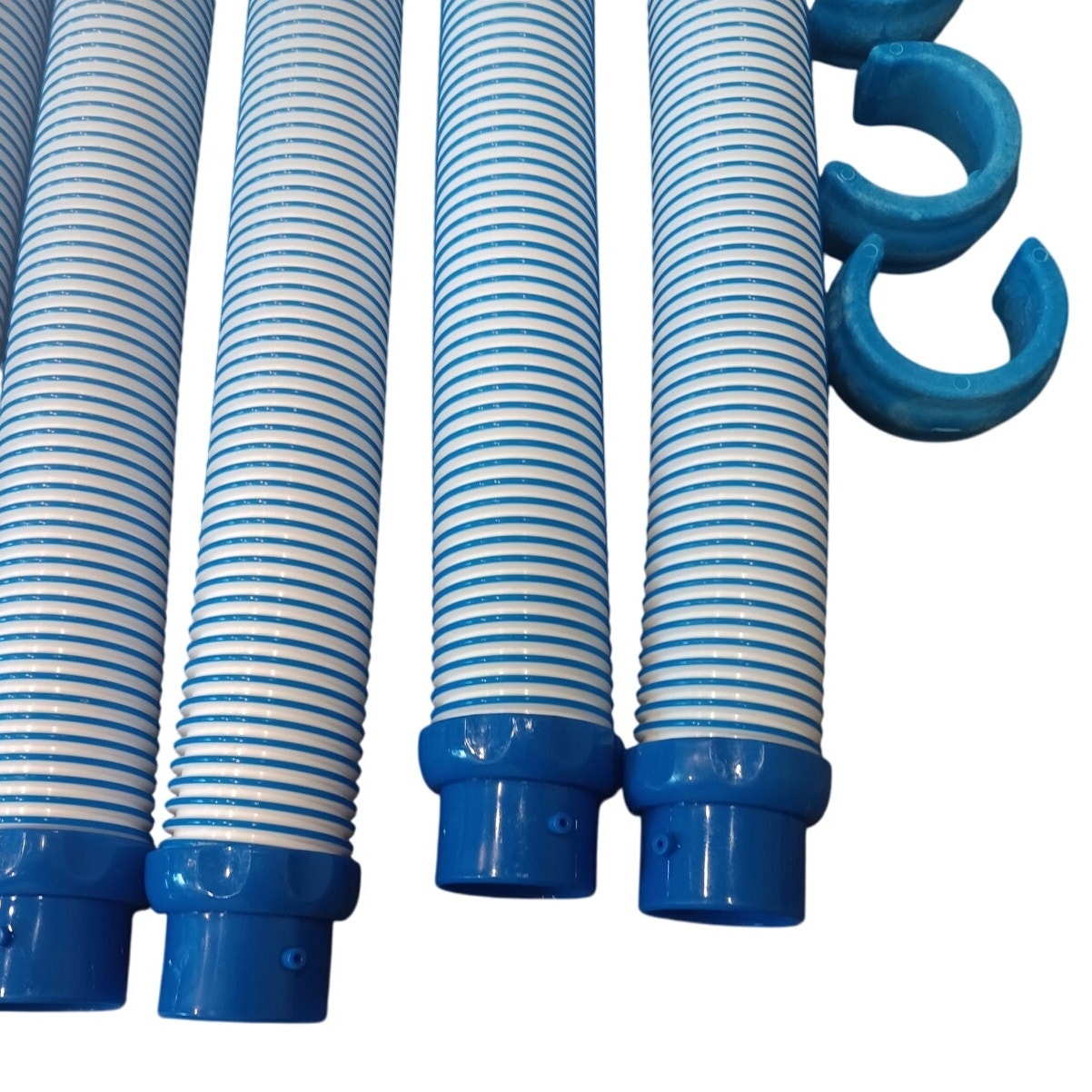 Pool Hose Set – 12 Locking Weights + 6 Vacuum Hoses for Zodiac MX6/MX8/X7/T3/T5