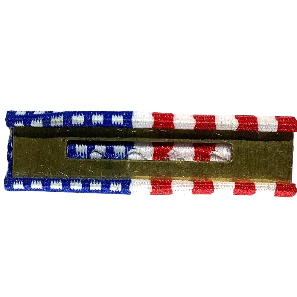 United States Flag Medal Ribbon, 1-3/8"L x 3/8"H