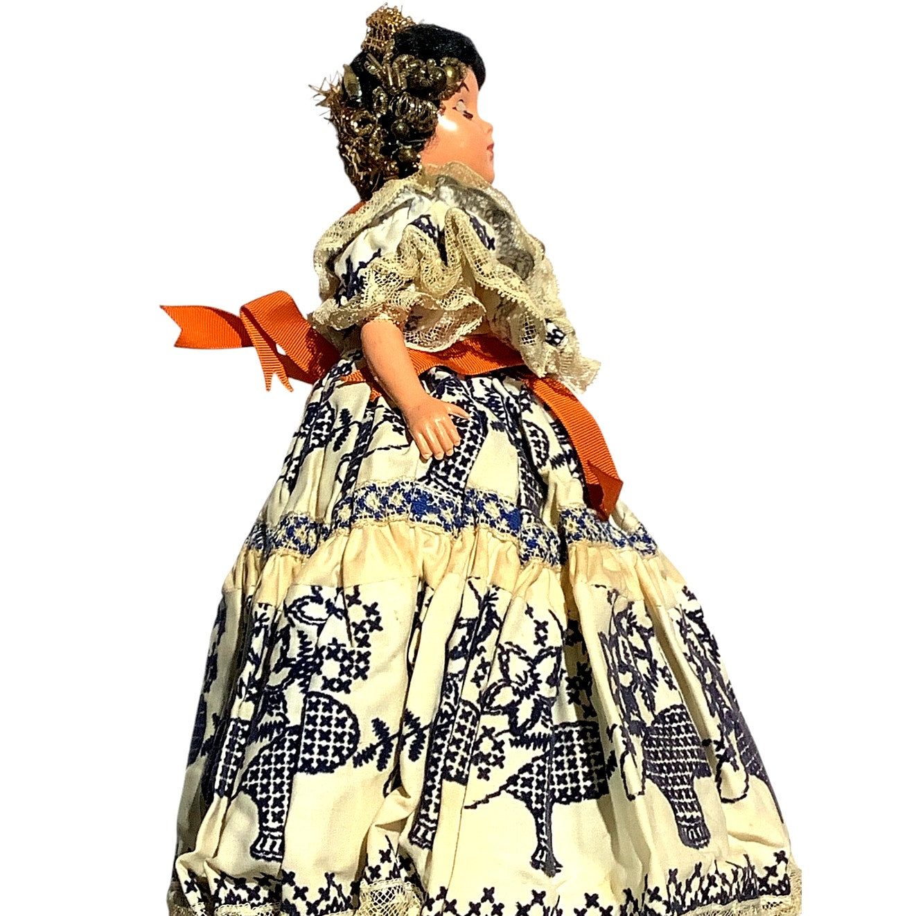 1958/1965 Handmade 12" Doll, All Original Parts Clothing, Jewelry, Hair, etc.