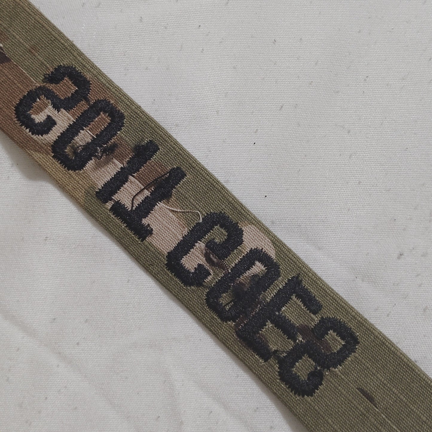 Name Tape “SO IT GOES” – OCP Scorpion W2 – 7.75" × 1" TE Sew‑On Novelty Patch
