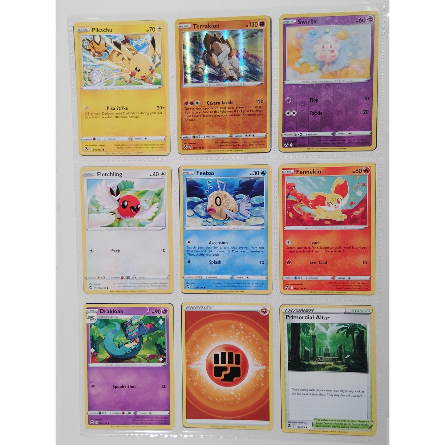 18 Random Pokémon Cards Pictured, Actual Photos Provided