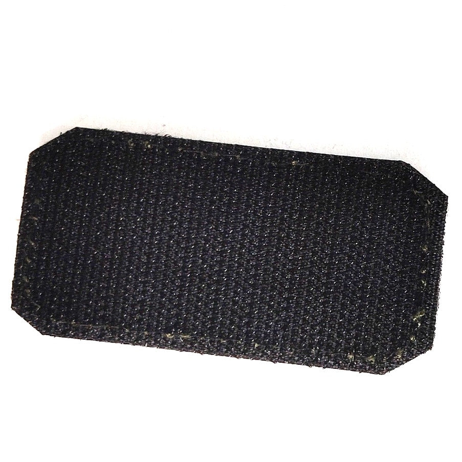 A‑ NEG Blood Type Novelty Patch Subdued Black on Green 2‑1/2" × 1‑1/4" Hook Back