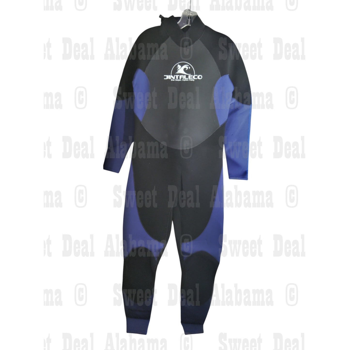Men's Full Wetsuit, 2XL, 3mm Neoprene Wet Suit for Diving Surfing Scuba, Blue