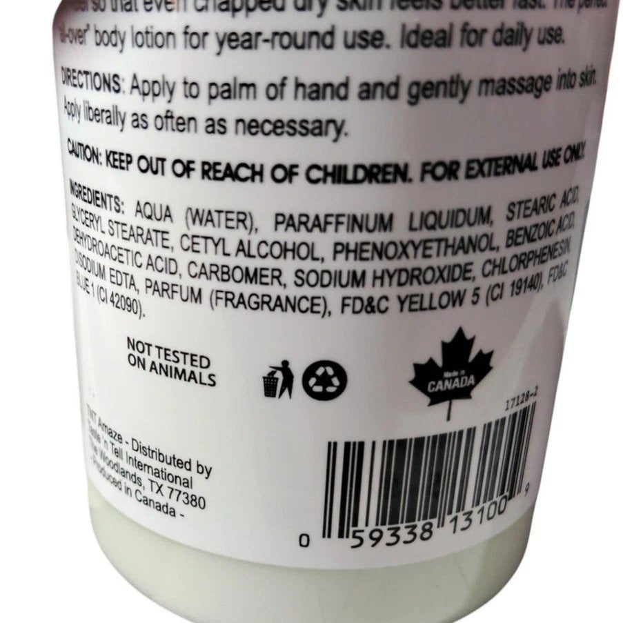 4× TNT Amaze Inspiring Body Lotion – 10 fl oz Each, Rapid-Absorption Moisturizer, Made in Canada