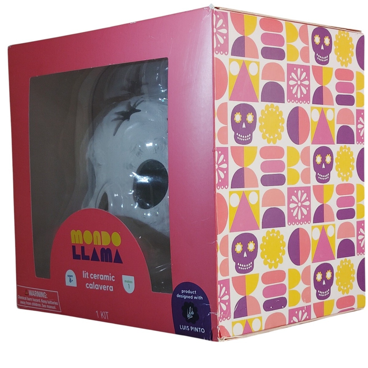 Paint Crafts - Día de Muertos Lit Ceramic Calavera – Mondo Llama
