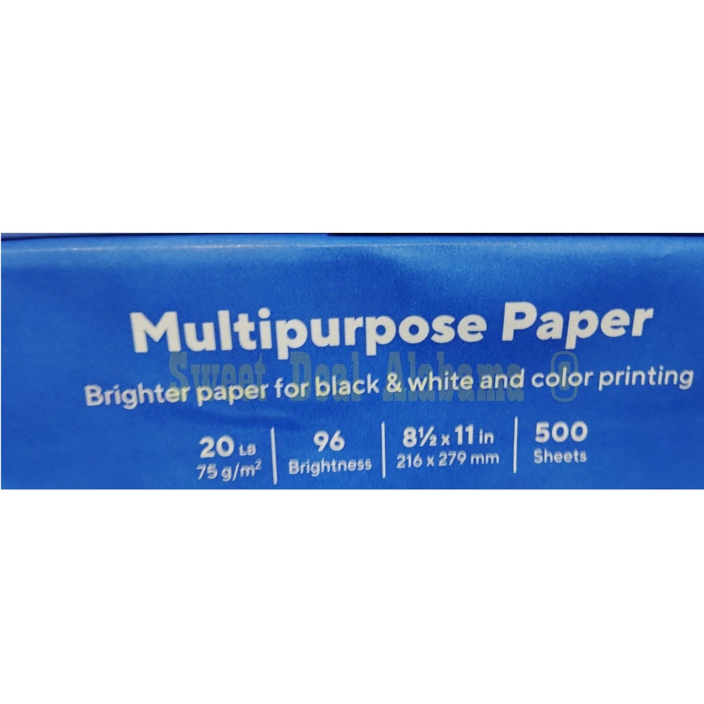 3 Reams, 1500 Pages, TRU RED 8.5 X 11 Multipurpose Paper, 20 Lbs., 96 Brightness