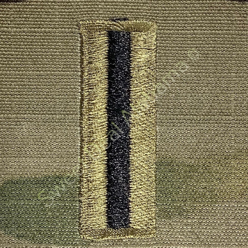 U.S. Army Chief Warrant Officer 5 WO5 OCP Rank Insignia, Camo, 2x2, Hook-n-Loop