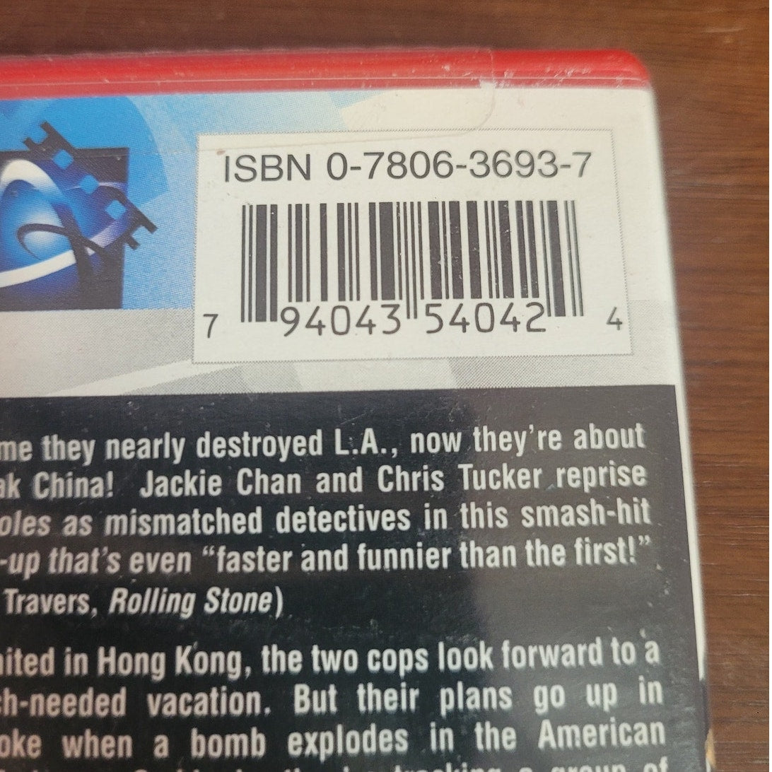 Rush Hour 2 DVD 2001 Action Comedy – Jackie Chan, Chris Tucker