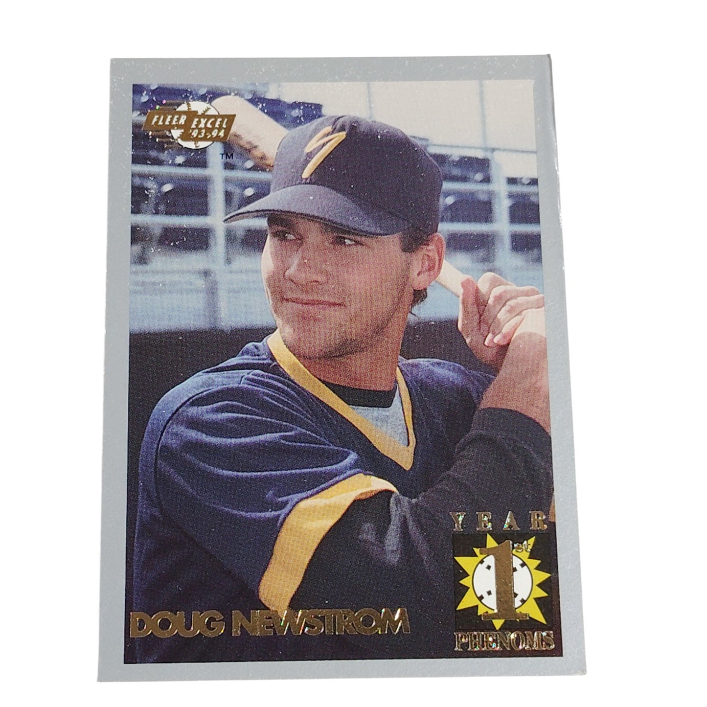 Doug Newstrom, Yakima Bears, Card 4 of 10, 1st Year Phenoms, 93-94 Fleer Excel