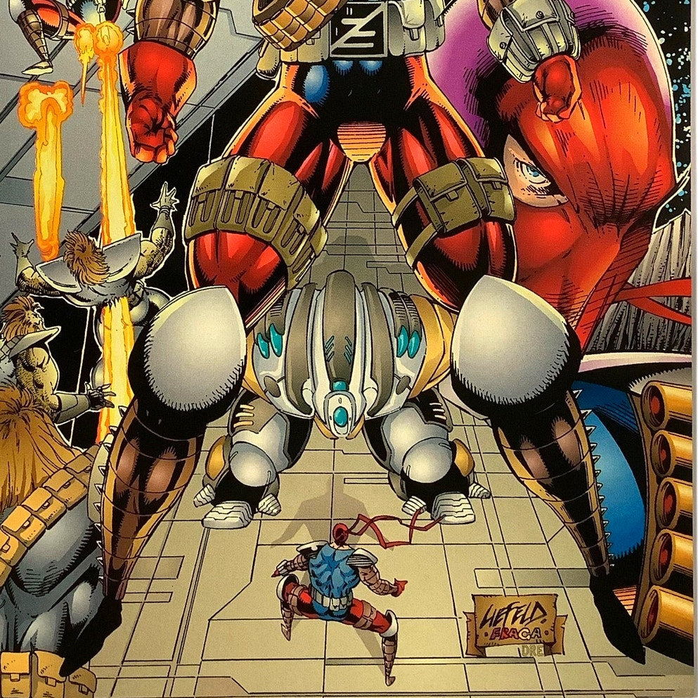 Bloodstrike #25, Images of Tomorrow, May 1994, NM 9.4, Image Comics