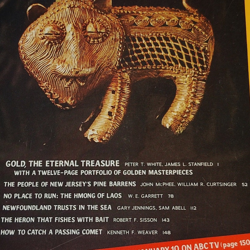 National Geographic Magazine – January 1974, Gold, Comet Kohoutek, Pine Barrens