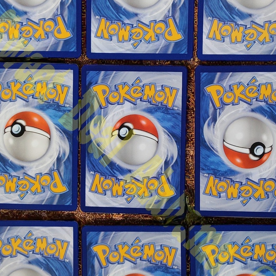 18 Random Pokémon Cards Pictured, Actual Photos Provided