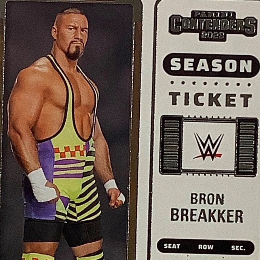 Bron Breakker, WWE Contenders Card 101, 2023 Panini - Chronicles WWE, NM+