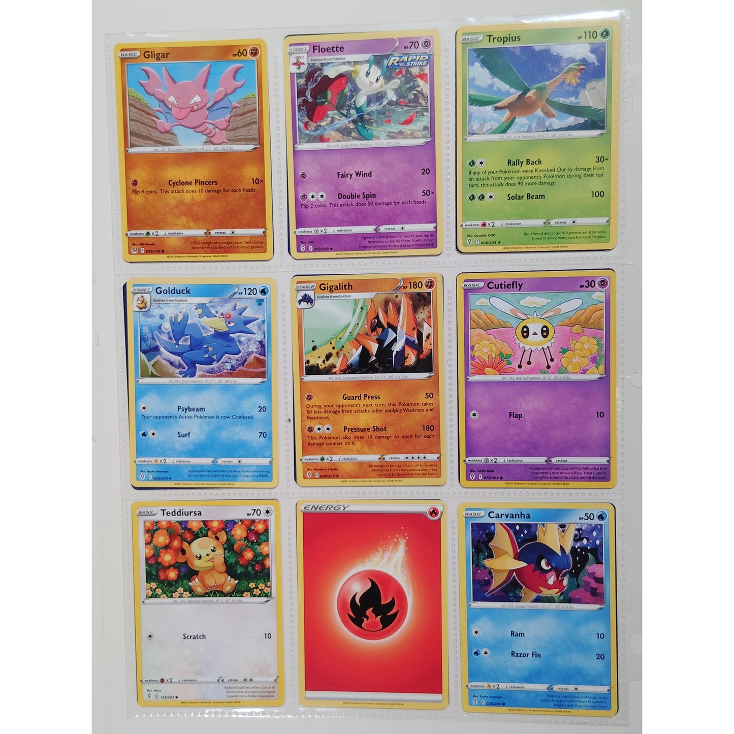 18 Random Pokémon Cards Pictured, Actual Photos Provided