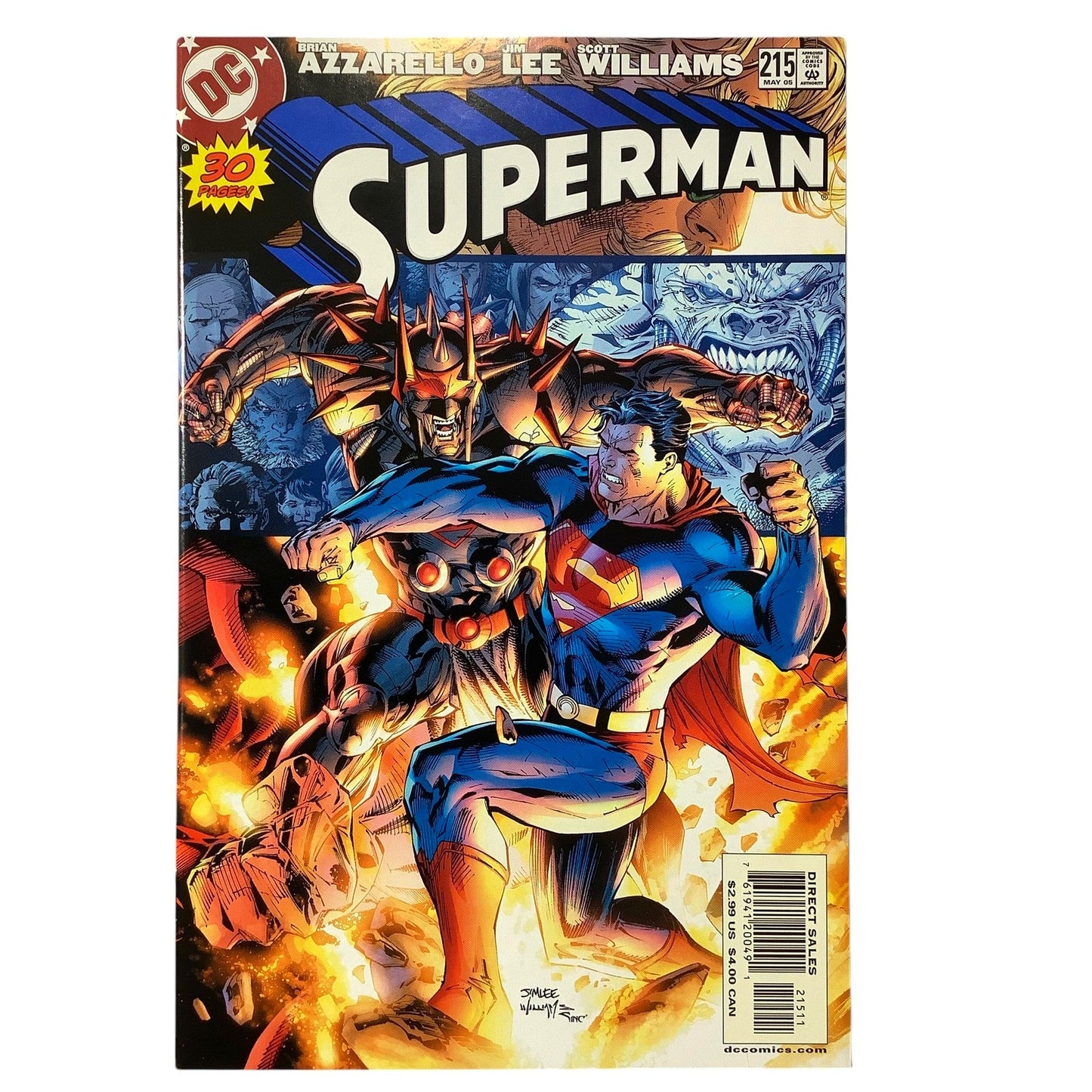 DC Comics, Superman #215, May 2005, NM 9.4