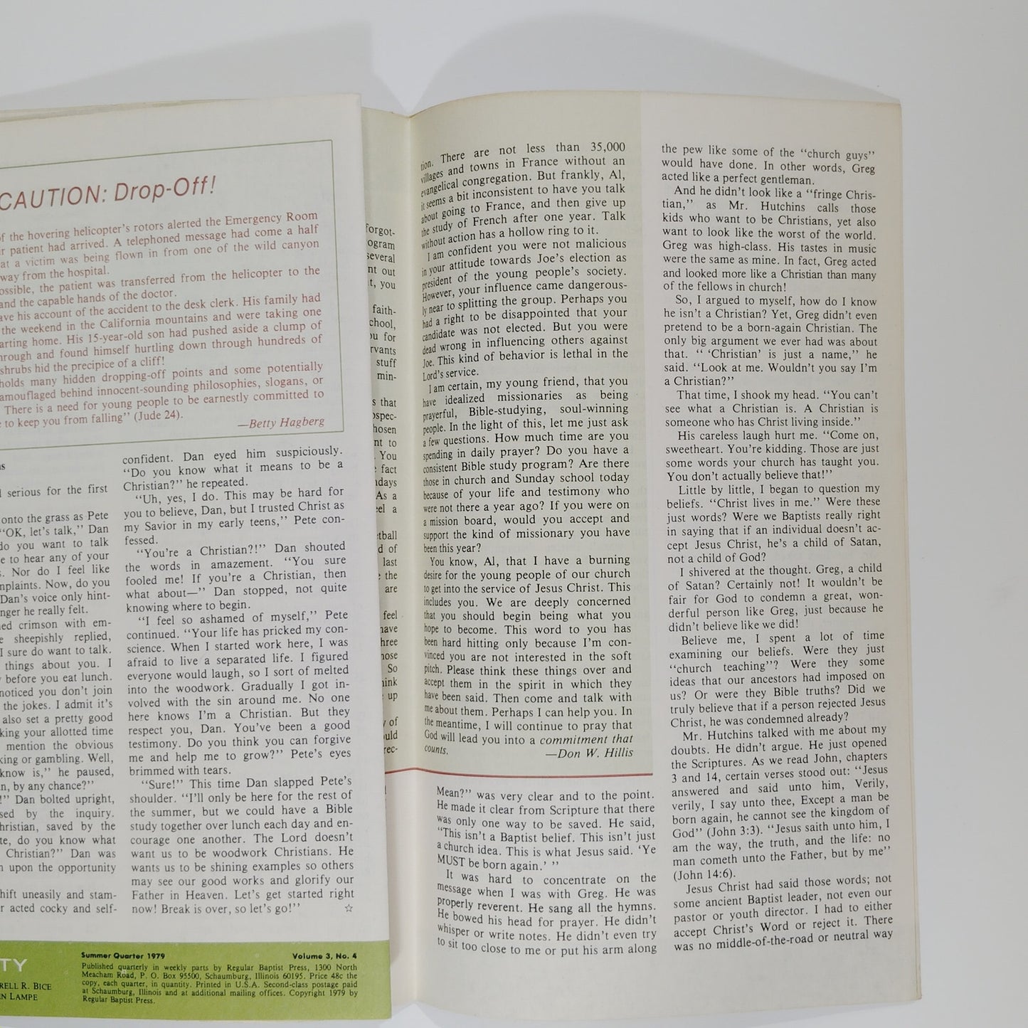 Conquest Summer 1979, Parts 5–11 of 13-Part Weekly Christian Publication, 28 Pg