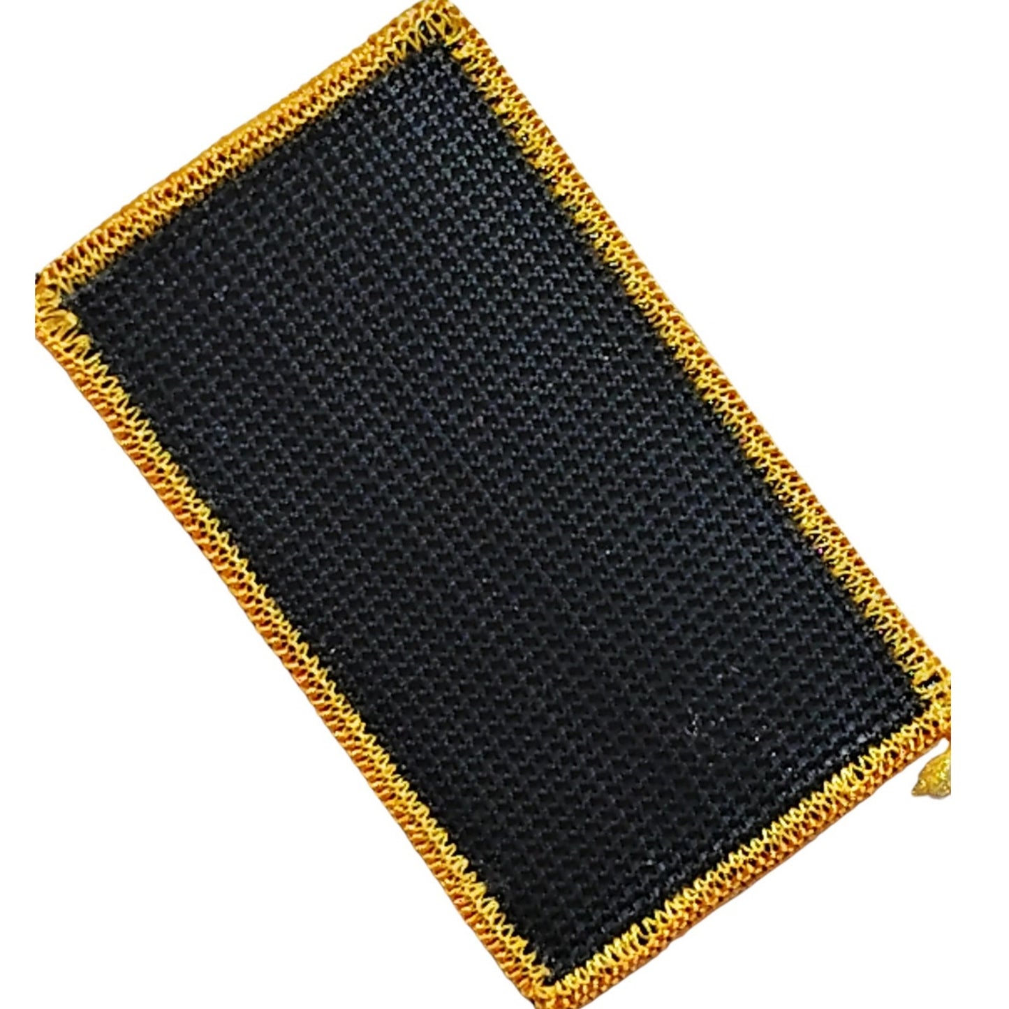 Reversed U.S American Flag Patch, Embroidered, Hook (n-Loop) 3-1/8"W x 1-7/8"H