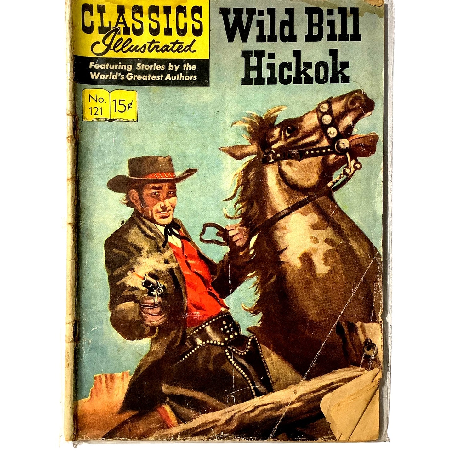 Classics Illustrated, Wild Bill Hickok #121 (15 Cent), July 1954