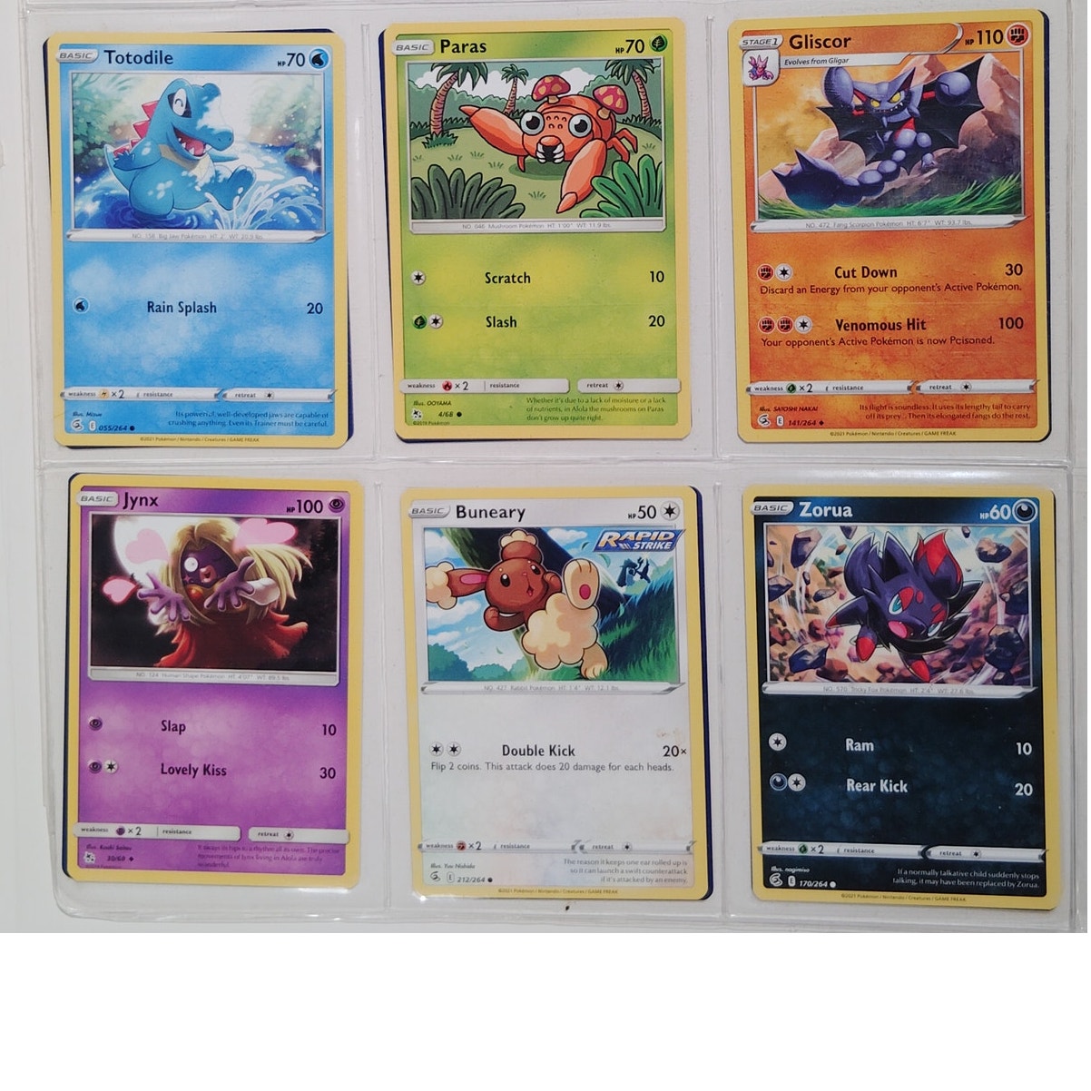 18 Random Pokémon Cards Pictured, Actual Photos Provided