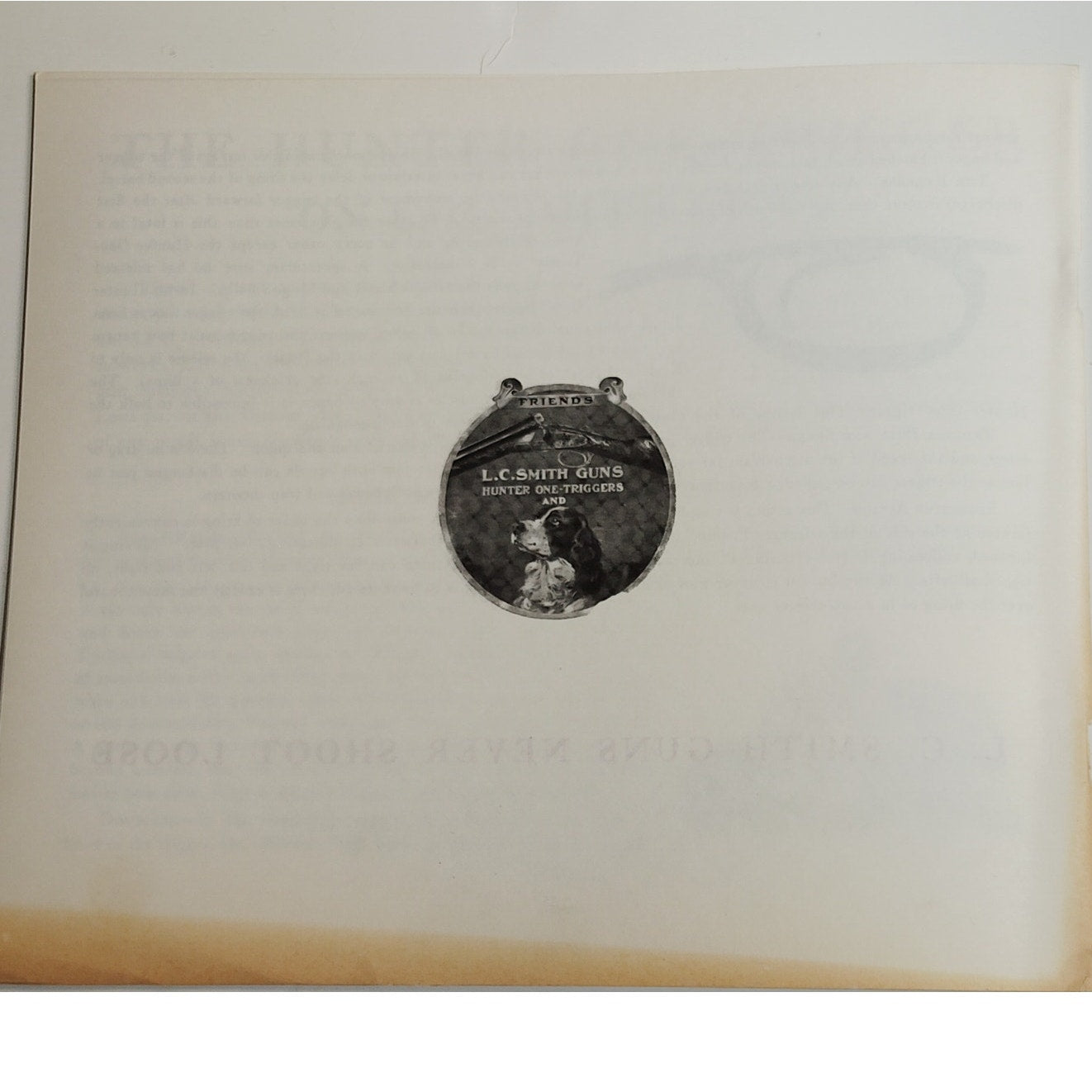 L.C. Smith “New Designs in Guns” Catalog – 1913 – Hunter Arms Co. – 16 Pages